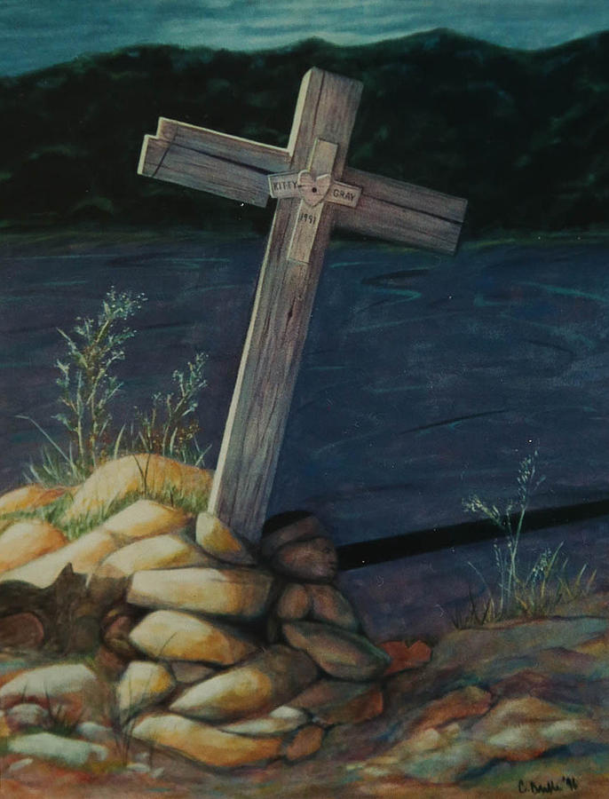 Graveside Painting by C Drake - Fine Art America