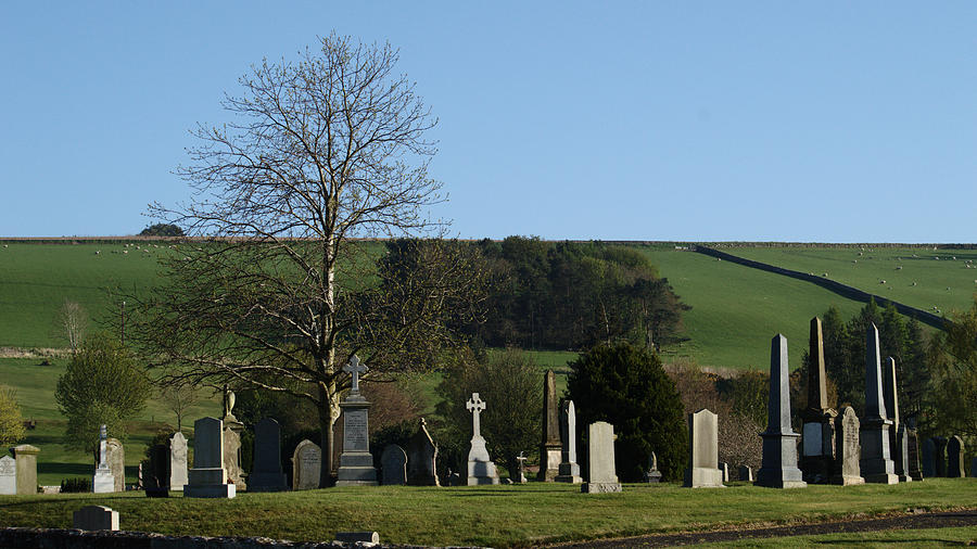 Graveyard In Spring Photograph by Adrian Wale