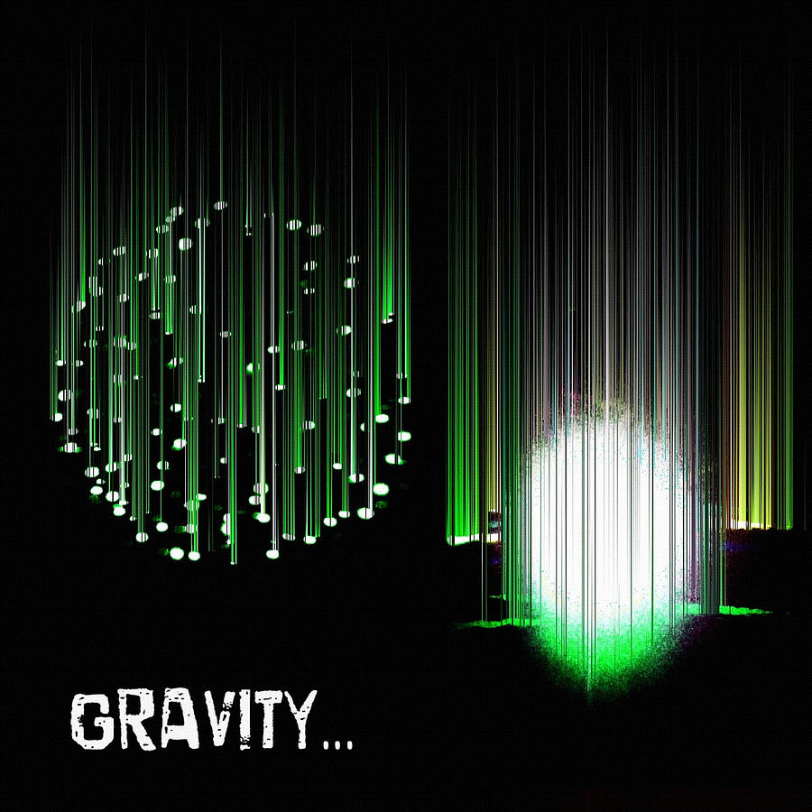Gravity... Digital Art by Shelli Fitzpatrick
