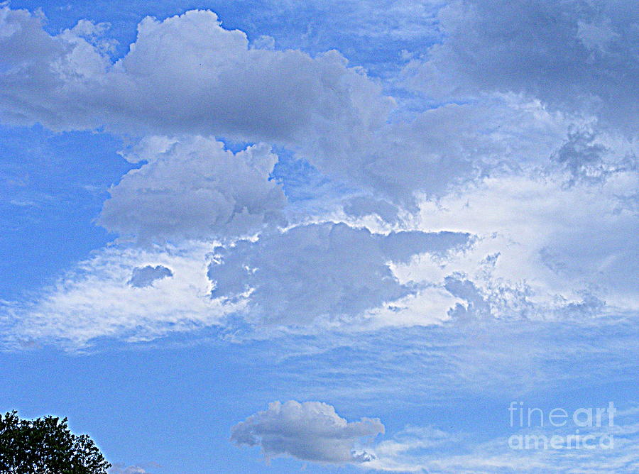 Gray Clouds Photograph by Nancy Kane Chapman