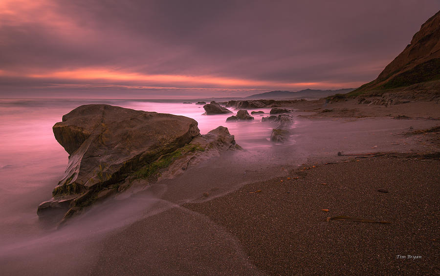 Cambria Photograph - Gray Light by Tim Bryan