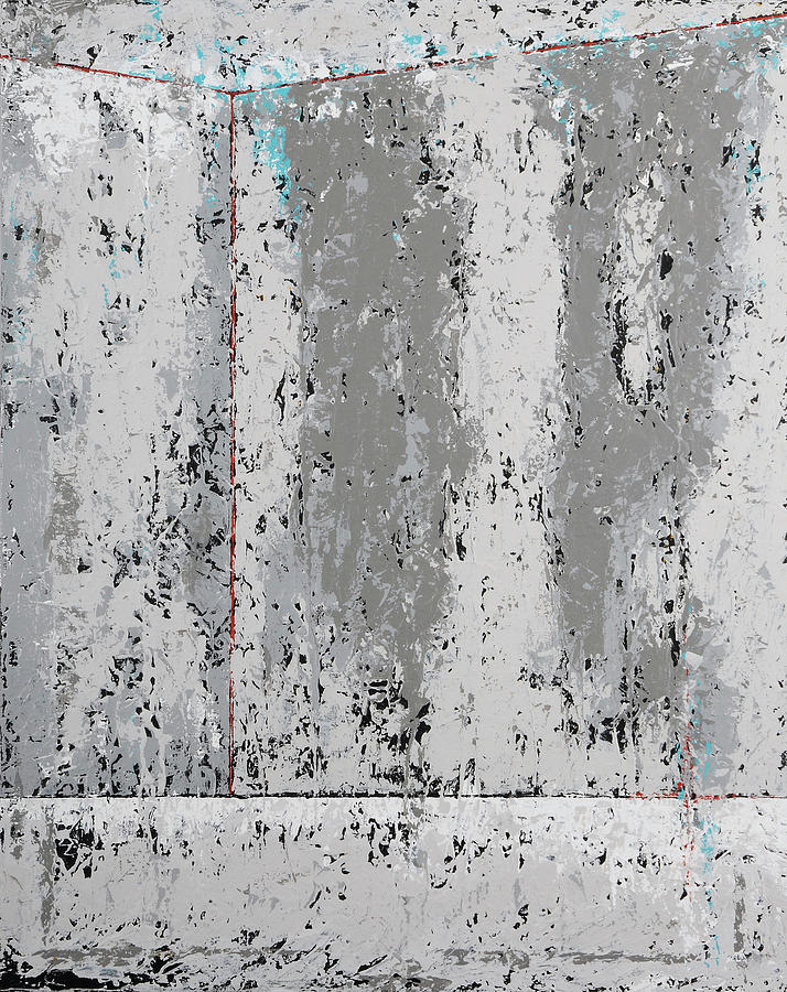 Gray Matters 4 Painting by Jim Benest