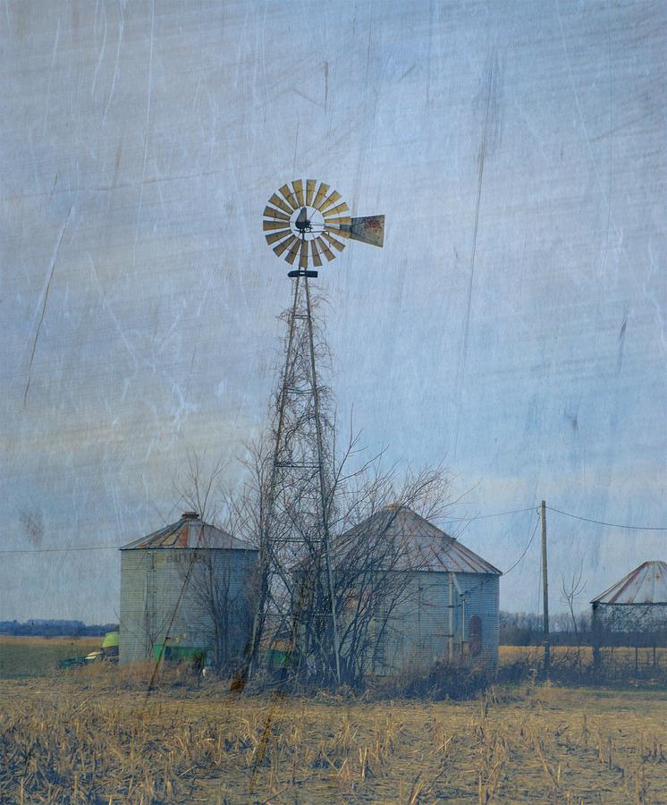 Gray Windmill 2 Photograph by Bonfire Photography