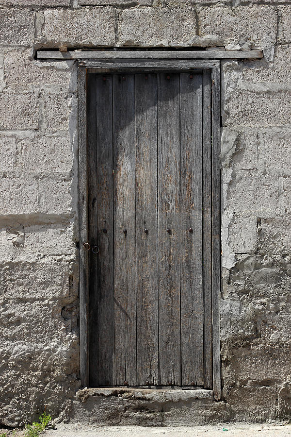 Gray Wood Door Photograph by Robert Hamm - Fine Art America