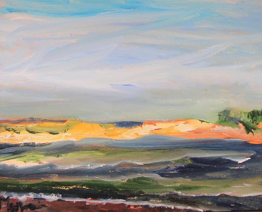 Gray's Beach Painting by Michael Helfen - Fine Art America