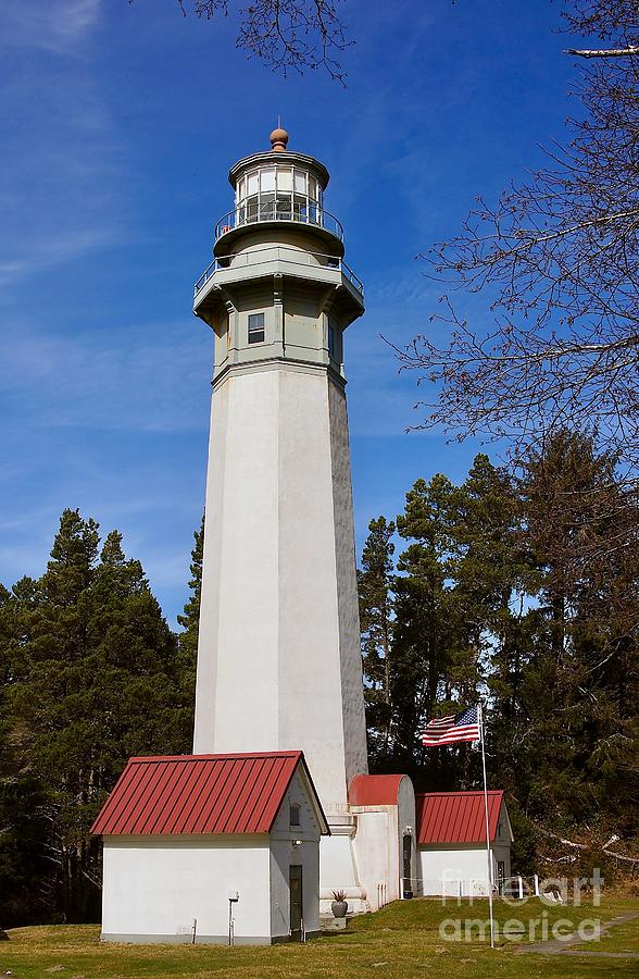 Architecture Photograph - Grays Harbor Lighthouse by Sean Griffin