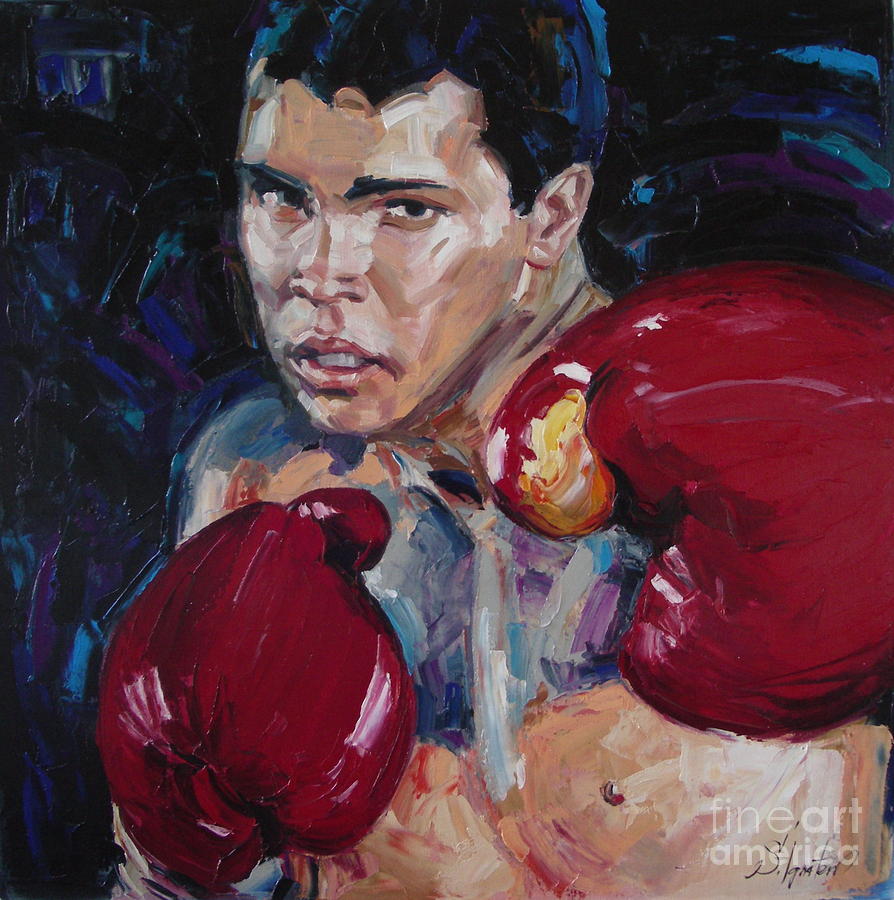 Great Ali Painting by Sergey Ignatenko