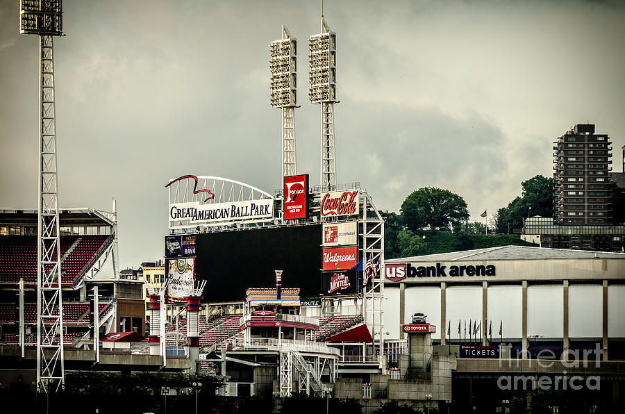 Great American Ball Park 2 - Cincinnati Photograph by Mary Carol Story