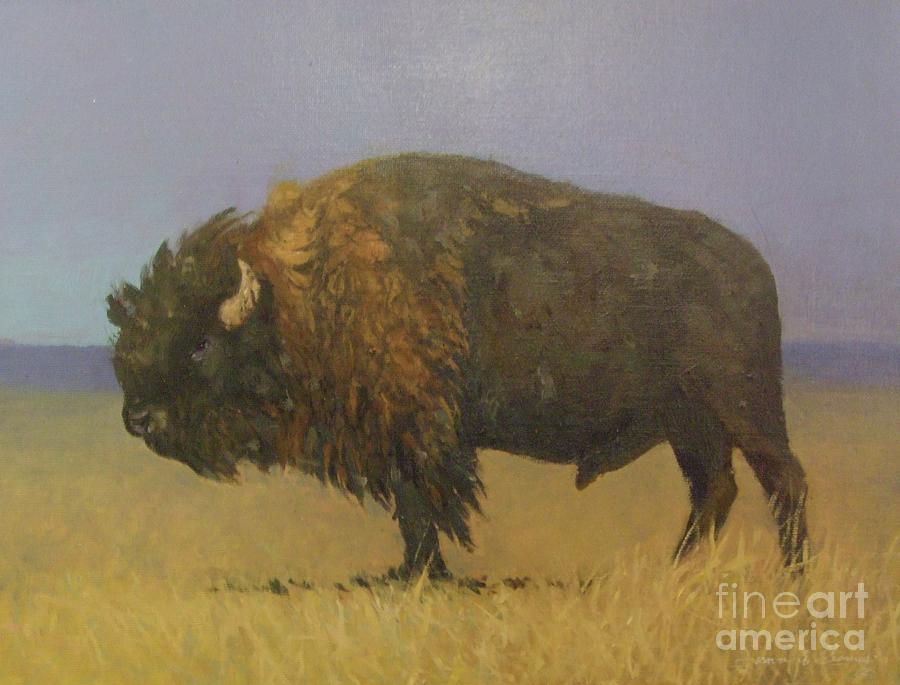 Great American Bison Painting by Jessica Anne Thomas