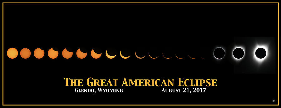 Great American Eclipse 2 Photograph by John Meader