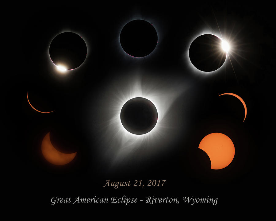 Great American Eclipse Photograph by Angie Vogel