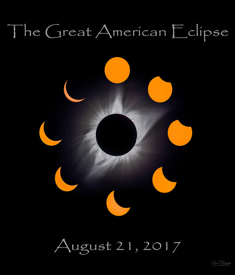 Great American Eclipse Photograph by Clicking With Nature