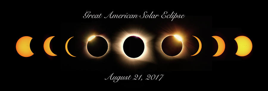 Great American Solar Eclipse #2 Photograph by C  Renee Martin