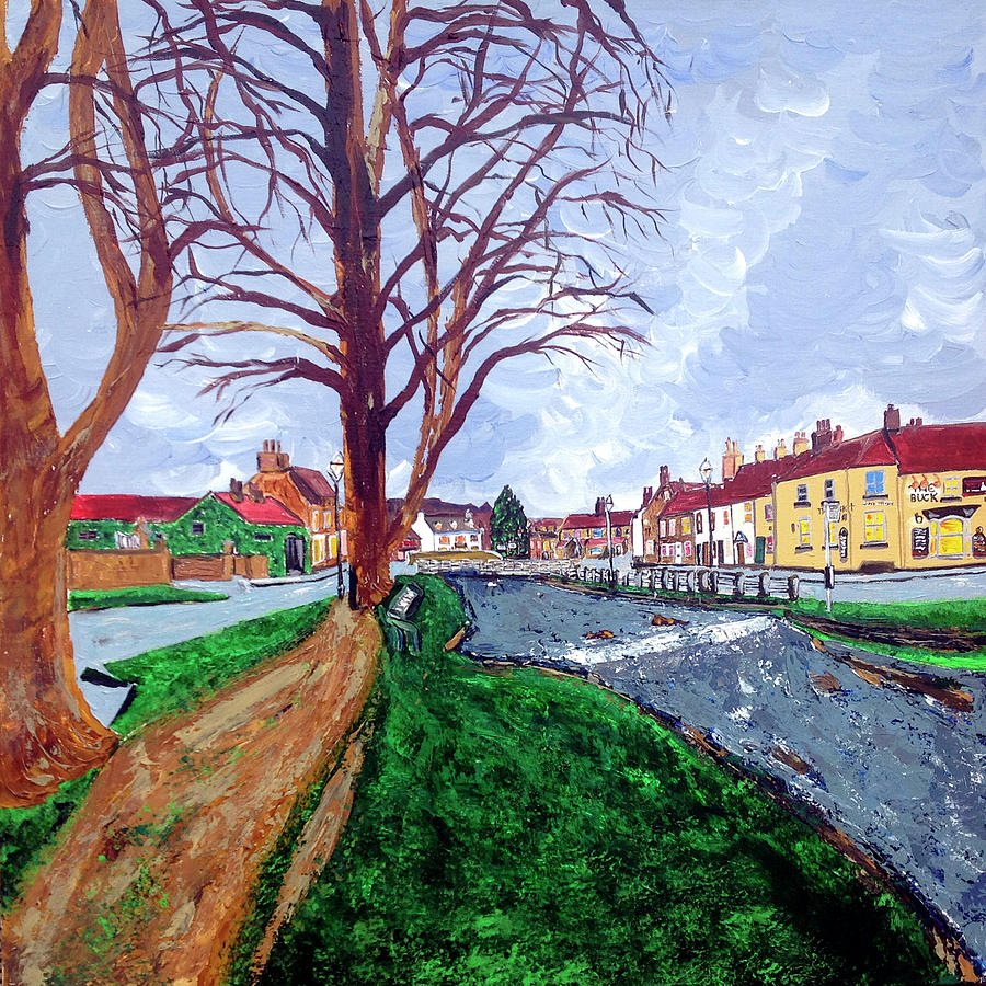 Tree Painting - Great Ayton 2 by Mark James