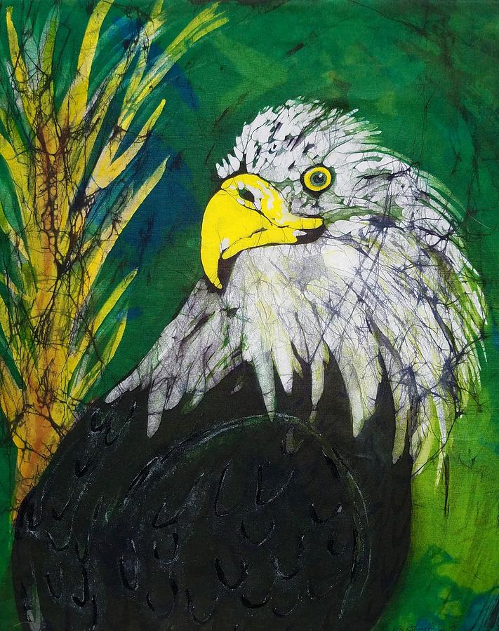 Great Bald Eagle Tapestry - Textile by Kay Shaffer