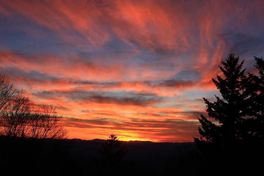 Great Balsam Mountain Sunset Photograph