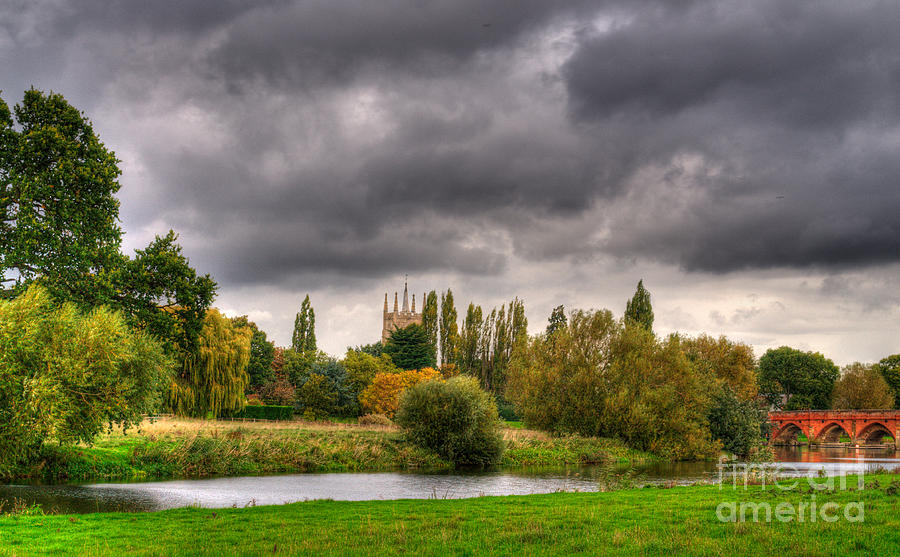 Great Barford River View Photograph by Chris Thaxter