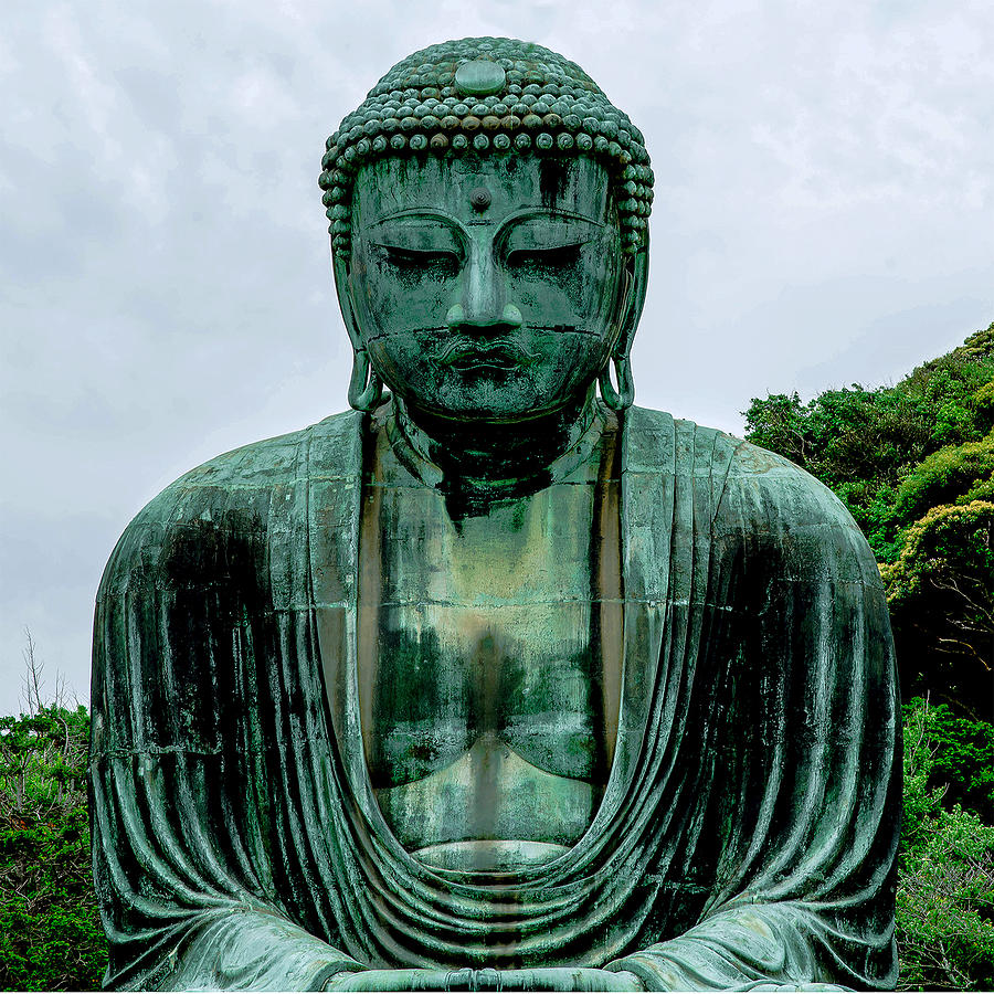 Great Buddha Daibutsu of Kamakura Photograph by Barry Ellery - Fine Art ...