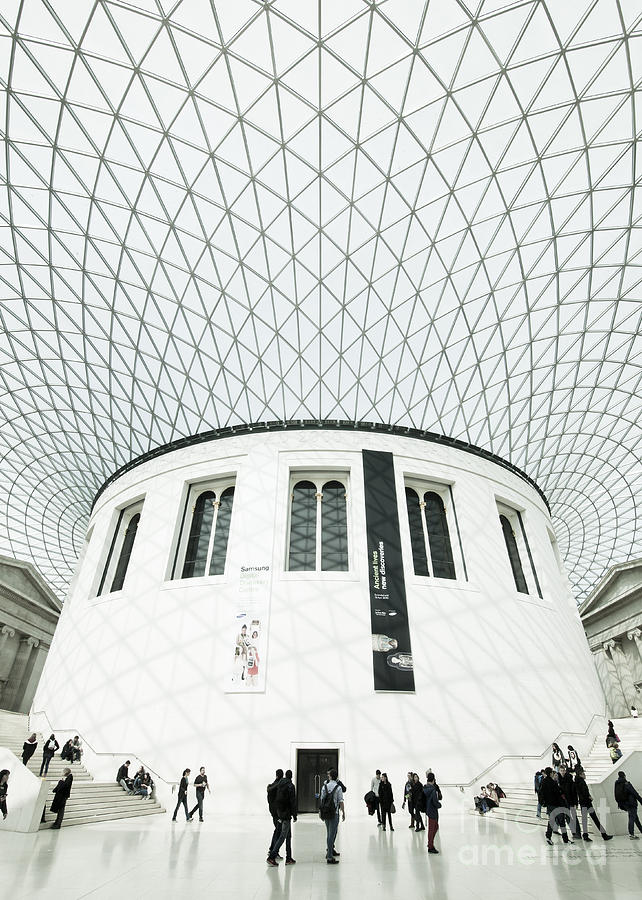 Great Court British Museum Photograph by Chris Dutton