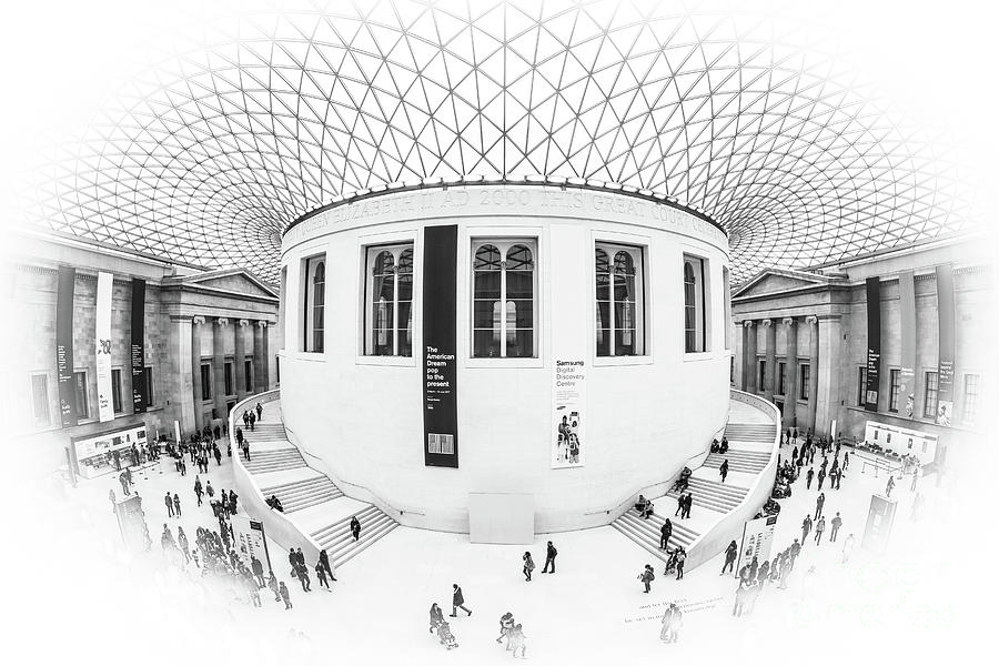 Great Court, British Museum Photograph by Howard Ferrier
