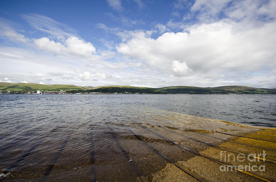 Great Cumbrae slipway Photograph by Steev Stamford