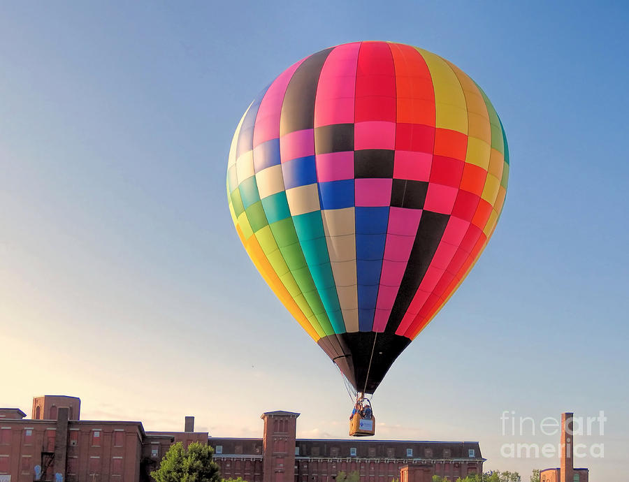Great Falls Balloon Festival in Maine Photograph by Janice Drew
