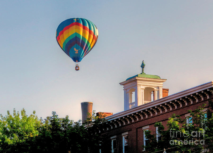 Great Falls Balloon Festival Maine  Photograph by Janice Drew