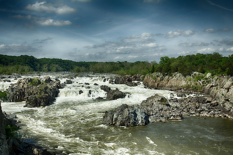 Great Falls Photograph by Leah Palmer