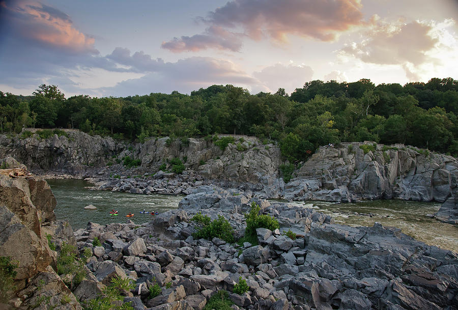 Great Falls Maryland Photograph by Valerie Brown