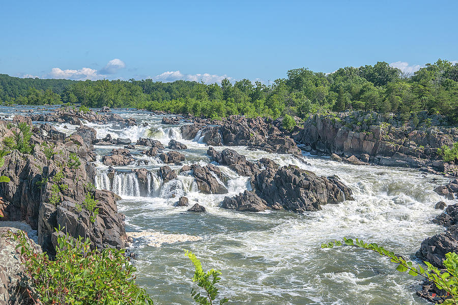 Great Falls of the Potomac River DS0096 Photograph by Gerry Gantt ...