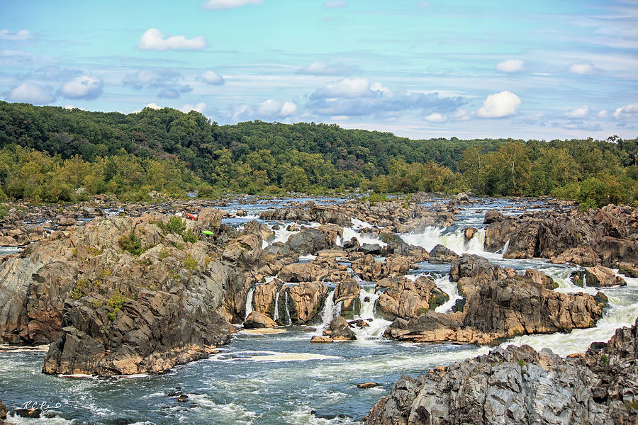 Great Falls - Ready for Kayaking Photograph by Ronald Reid