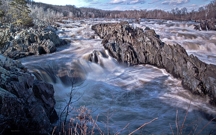 Great Falls Virginia Photograph by Suzanne Stout