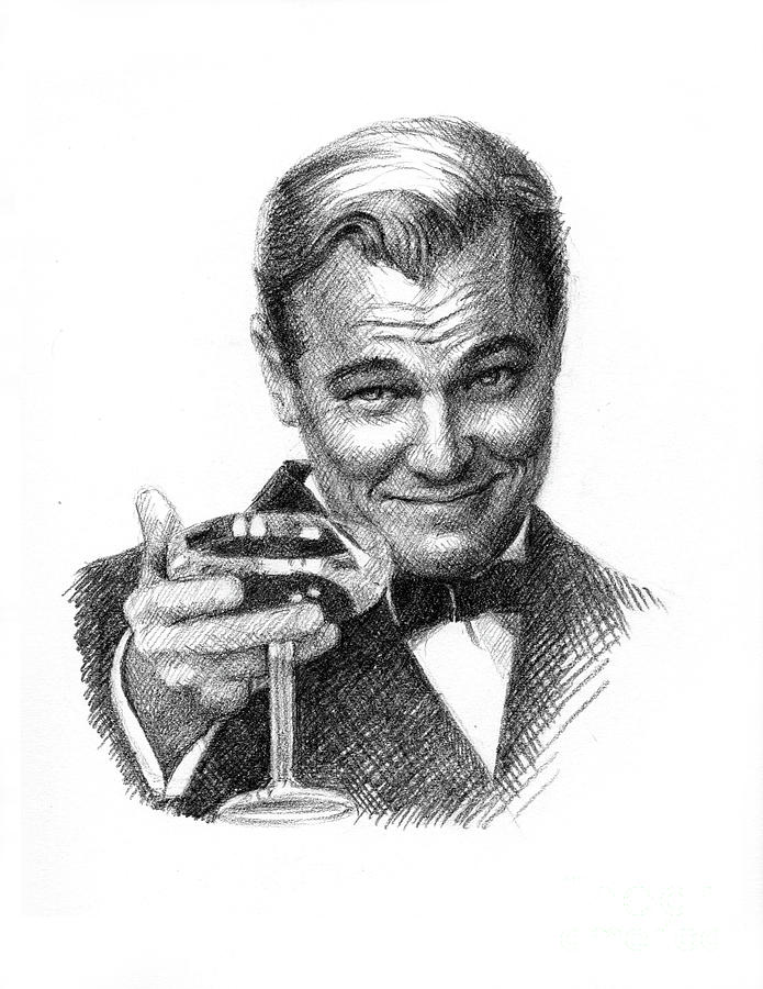 Great Gatsby Drawing by Jason Reisig