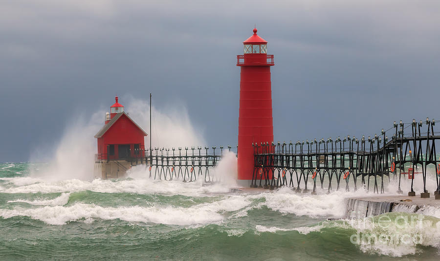 Great Lakes Fury Photograph by Susan Grube - Fine Art America