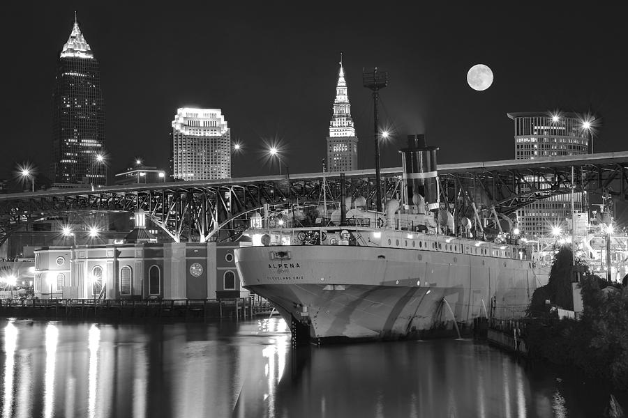 Cleveland Photograph - Great Lakes Port by Frozen in Time Fine Art Photography