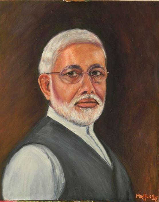 Great leader Painting by Madhuri Nag | Fine Art America