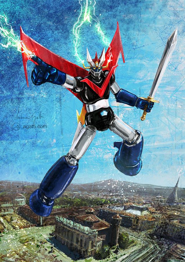Bandai Original Mazinger Z Anime Figure SDCS GREAT MAZINGER Joints Movable  Anime Action Figure Toys Gifts for Children Q Version Boys toys | Lazada PH