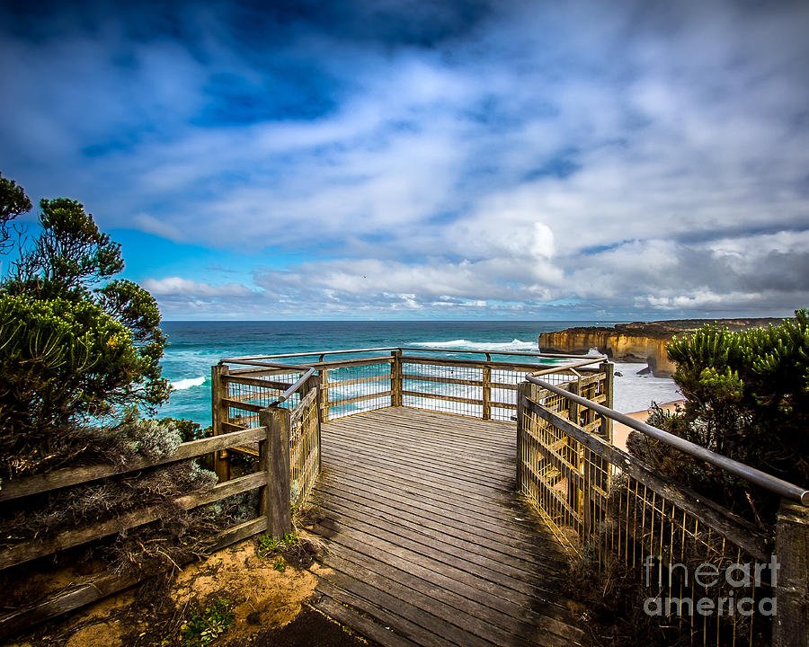 Great Ocean Overlook Photograph by Perry Webster