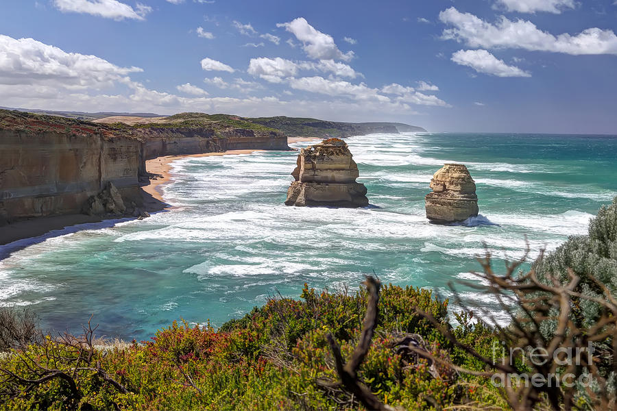 Nature Photograph - Great Ocean Road by Rick Mann