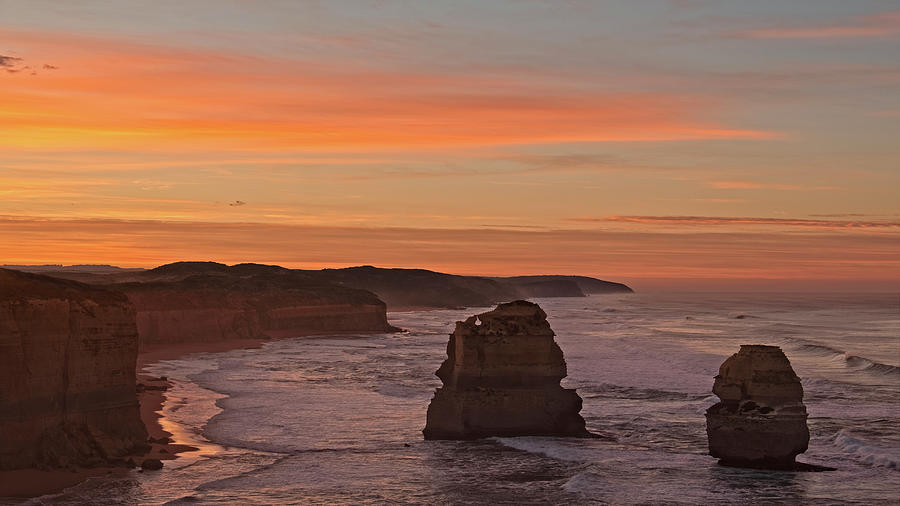 Great Ocean Road Seascape Photograph by Catherine Reading