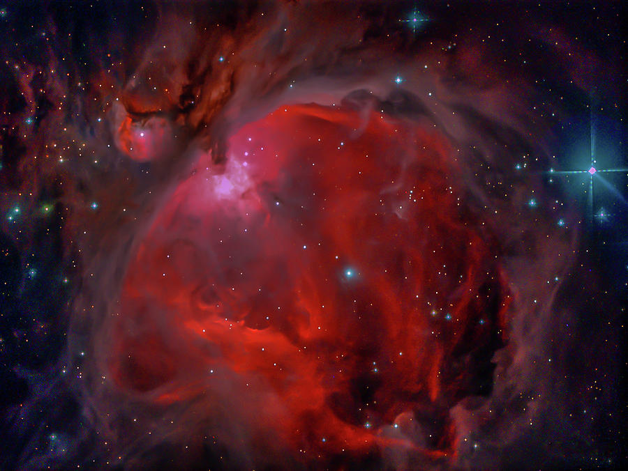 Great Orion Nebula Photograph By Steve Pauken 7667