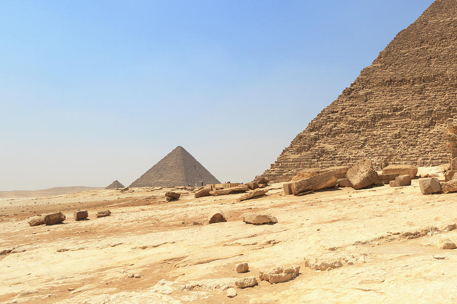 Great Pyramids of Gizah Photograph by Silvia Bruno - Fine Art America