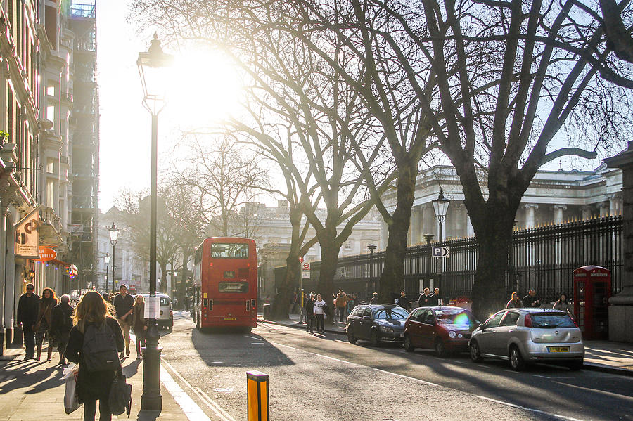London Photograph - Great Russell St. in the afternoon by Sam Garcia