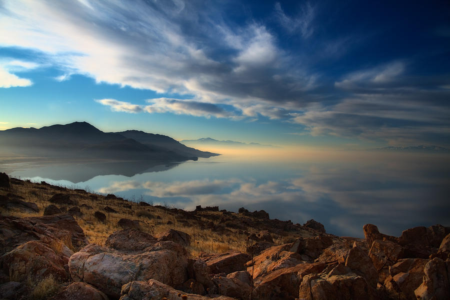 Great Salt Lake Utah Photograph by Douglas Pulsipher