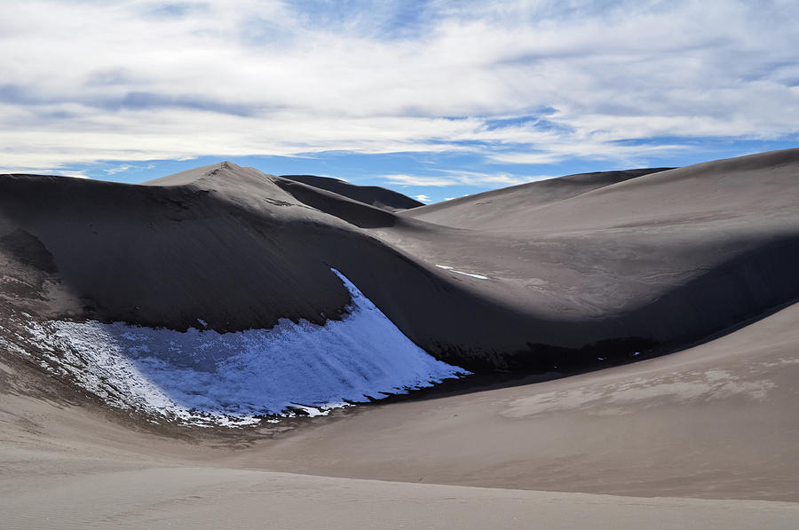 Great Sand Dunes Shadows Photograph by Kyle Hanson