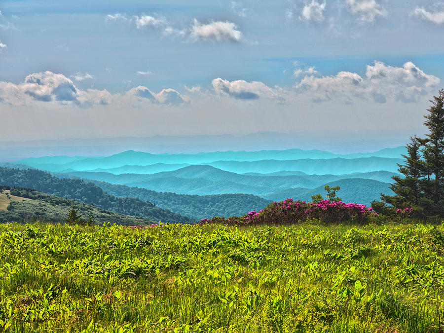 Great Smoky Mountain Afternoon Photograph by Kevin Senter