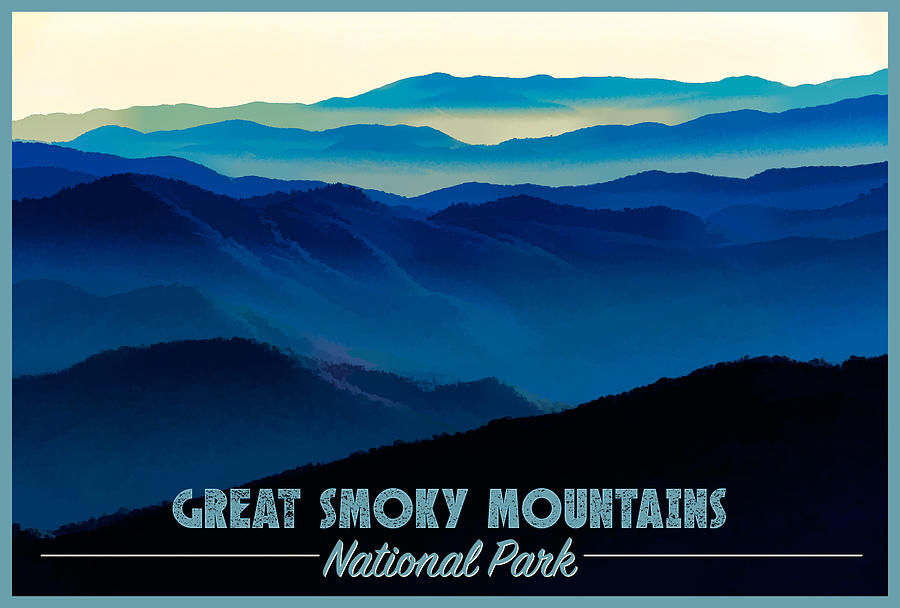 Vintage Photograph - Great Smoky Mountains National Park by Rick Berk