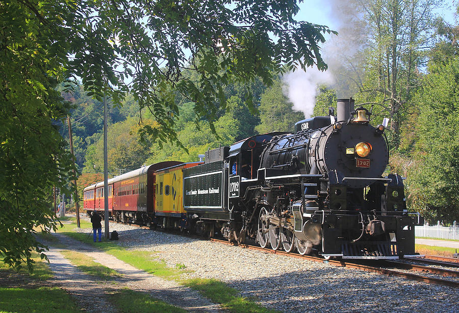Great Smoky Mountains Railroad 9 9 2017 a Photograph by Joseph C Hinson