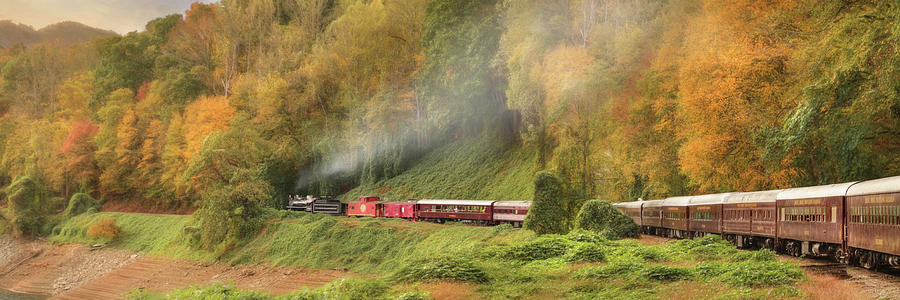 Great Smoky Mountains Railroad Photograph by Lori Deiter