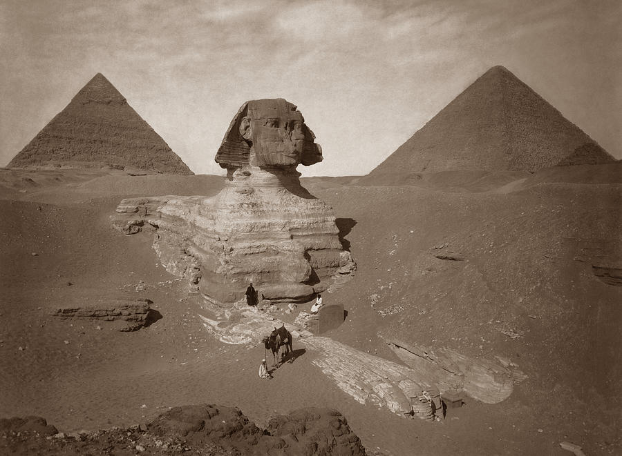 Great Sphinx Of Giza Egypt Photograph by War Is Hell Store